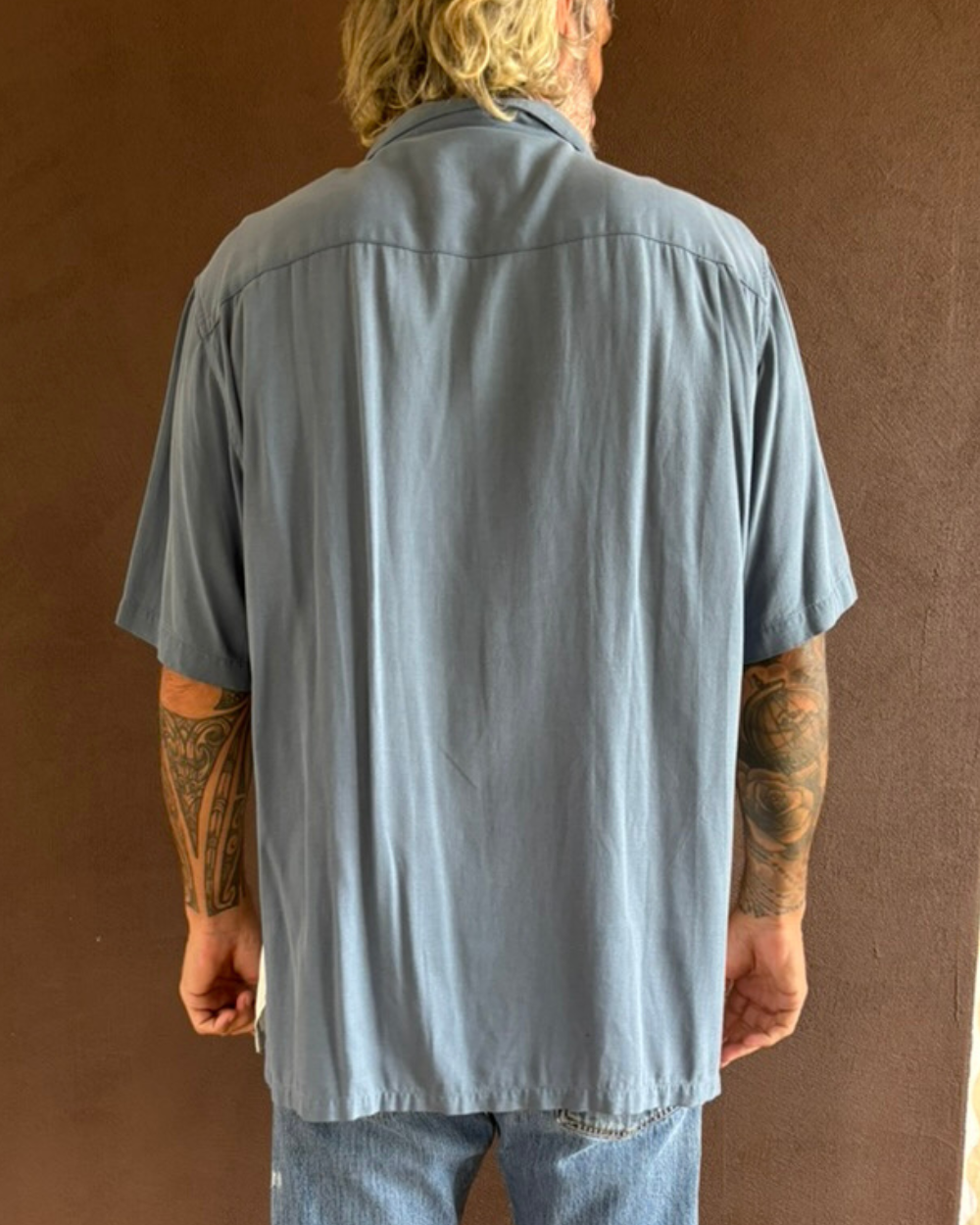Vintage Shortsleeve Shirt - Silk
