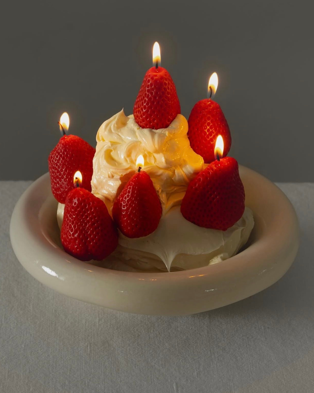 Strawberry Candles