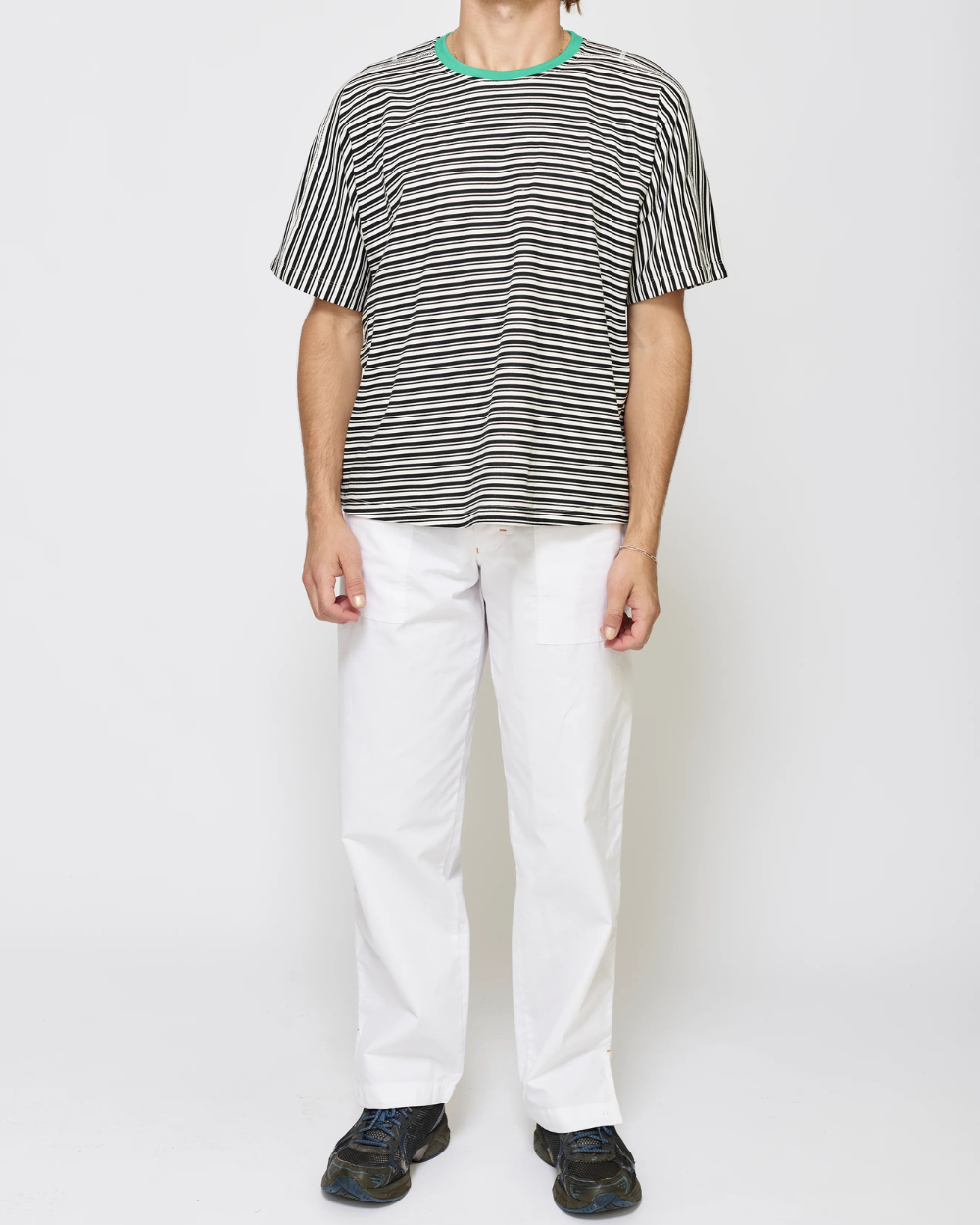 Deep Pocket Pant - White