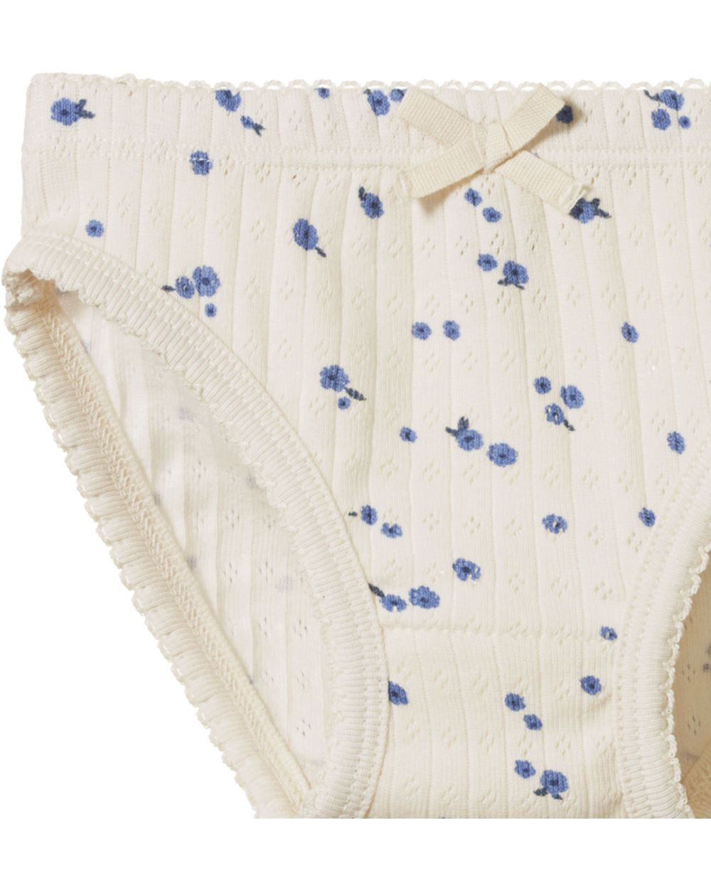 Pointelle Knickers - Daisy Print