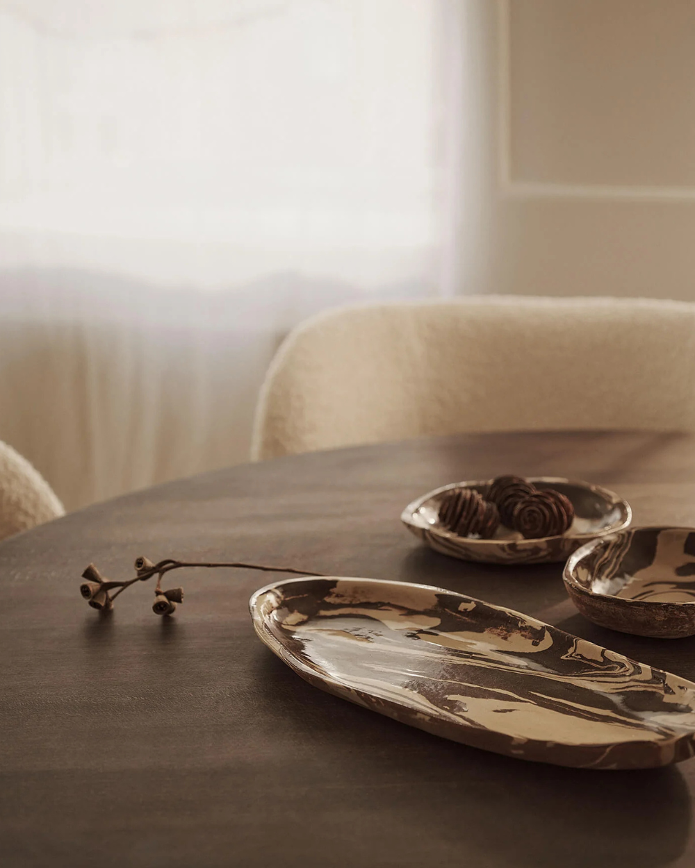 Ryu Platter 37 - Sand/Brown