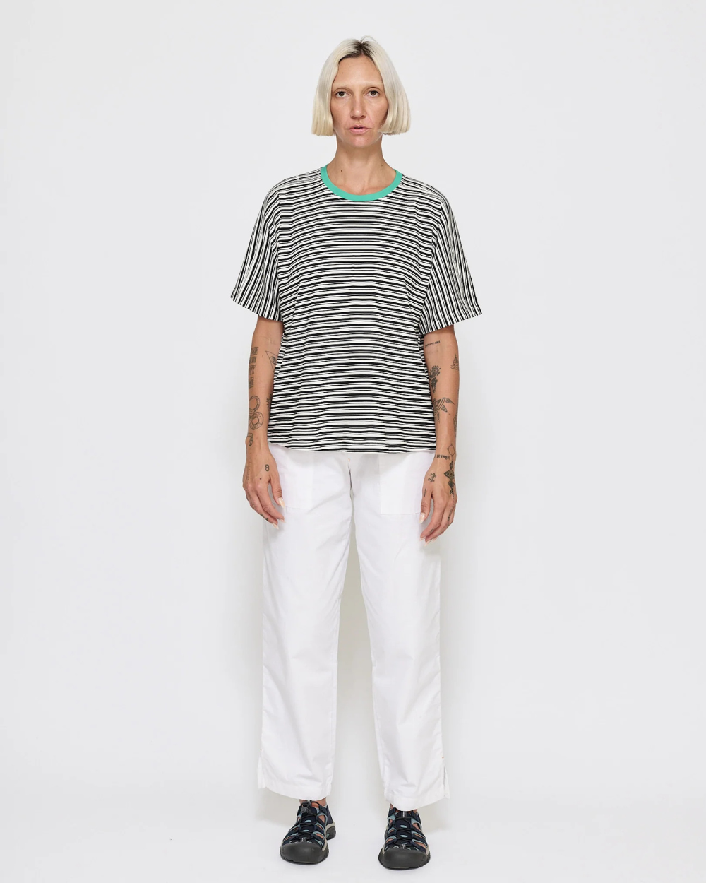 Deep Pocket Pant - White