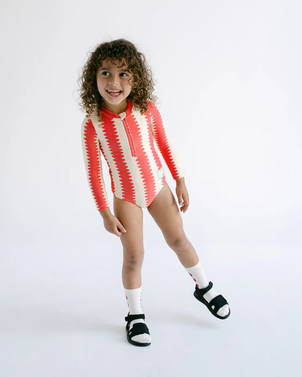 Girls Full Piece Swimsuit - Watermelon Wobble