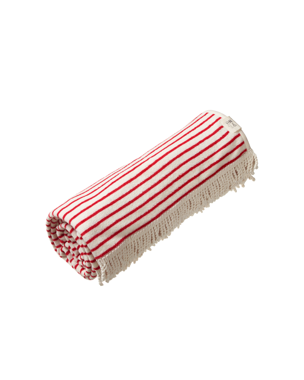 Beach Towel - Red Sea Stripe