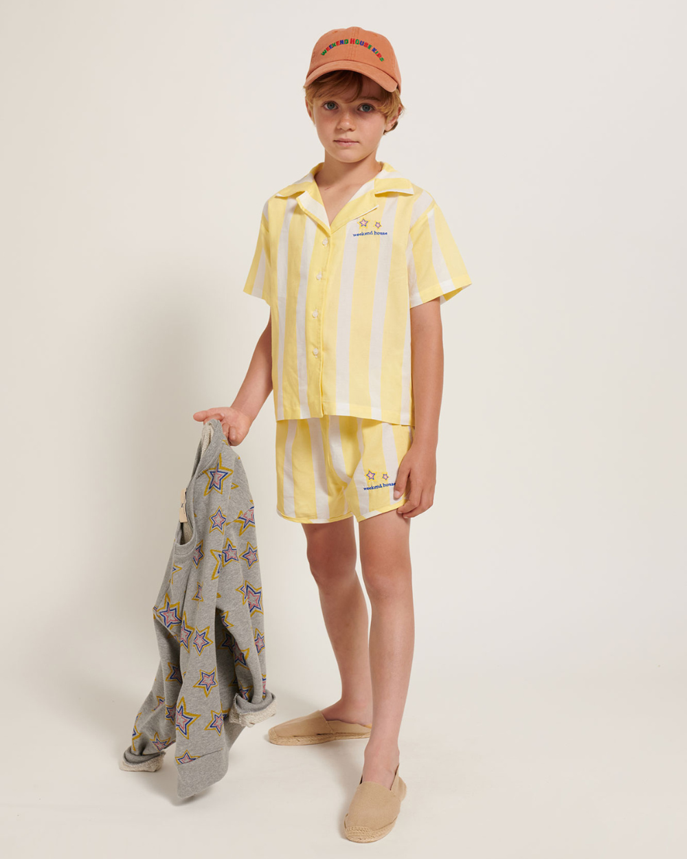 Striped Button Shirt - Yellow Stripe