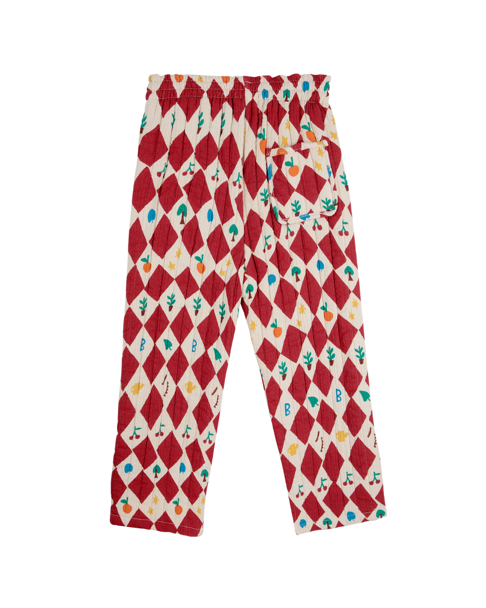 Harlequin All Over Quilted Pants
