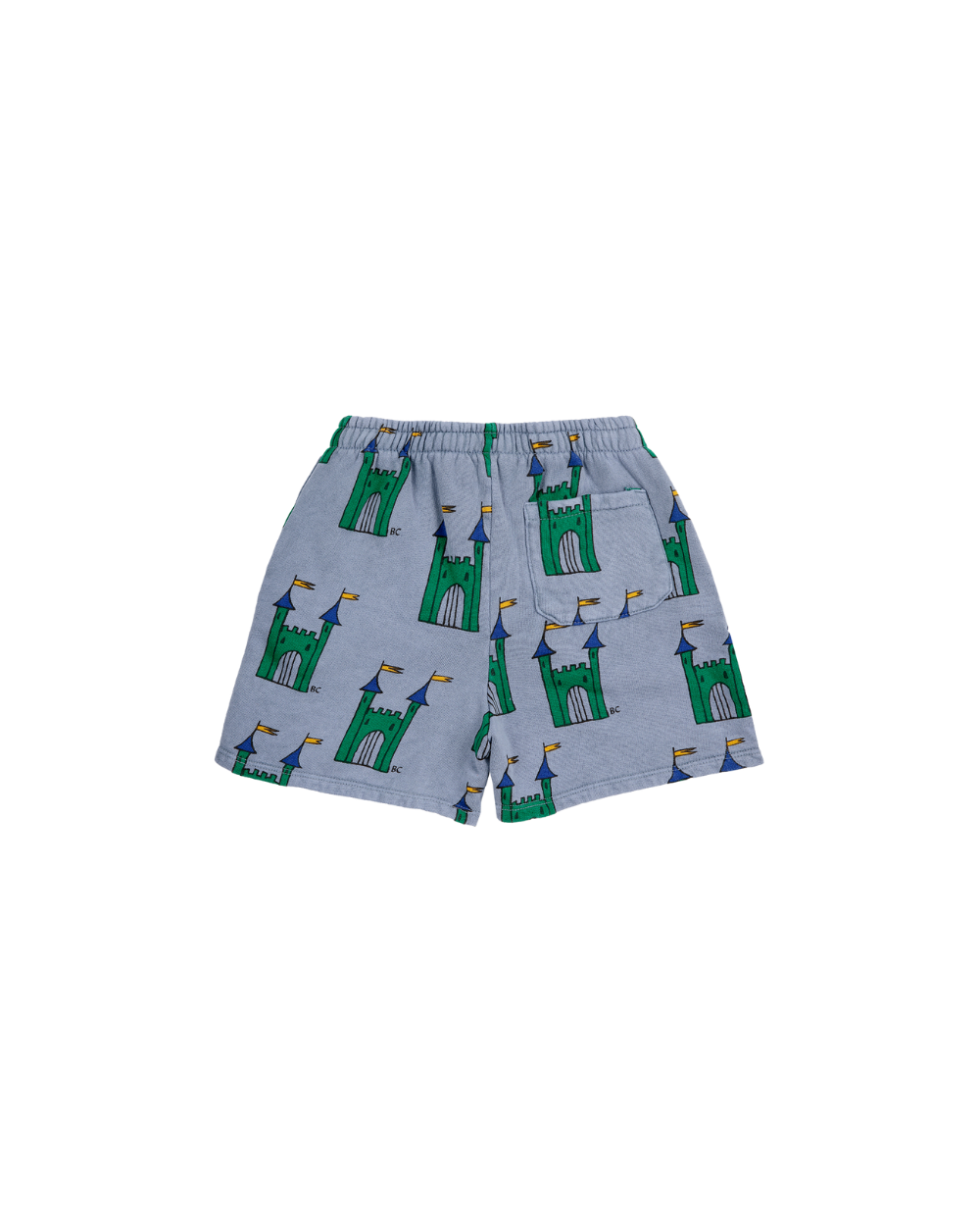 Faraway Castle All Over Bermuda Shorts