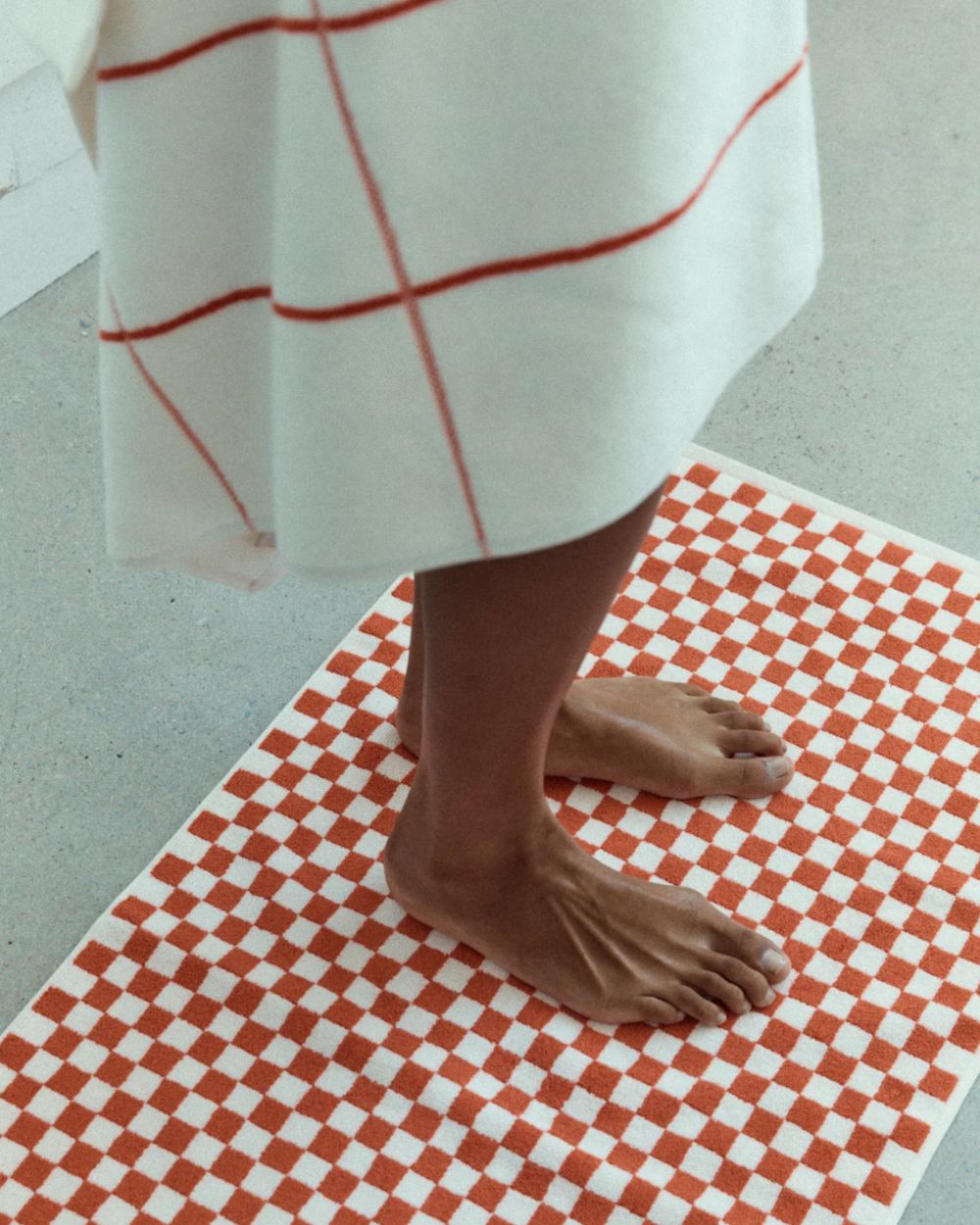 Beppu Bath Mat - Paloma Sun & Ecru
