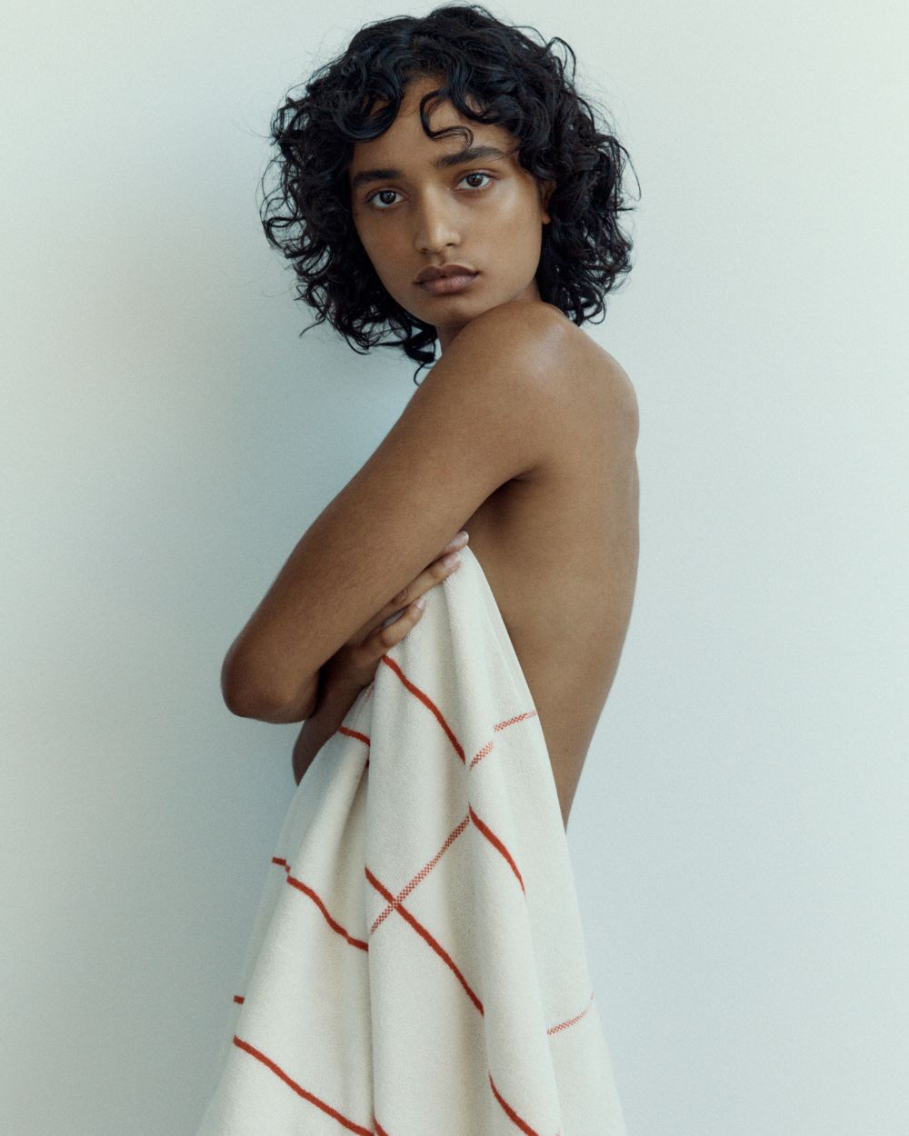 Bethell Bath Towel - Paloma Sun & Ecru