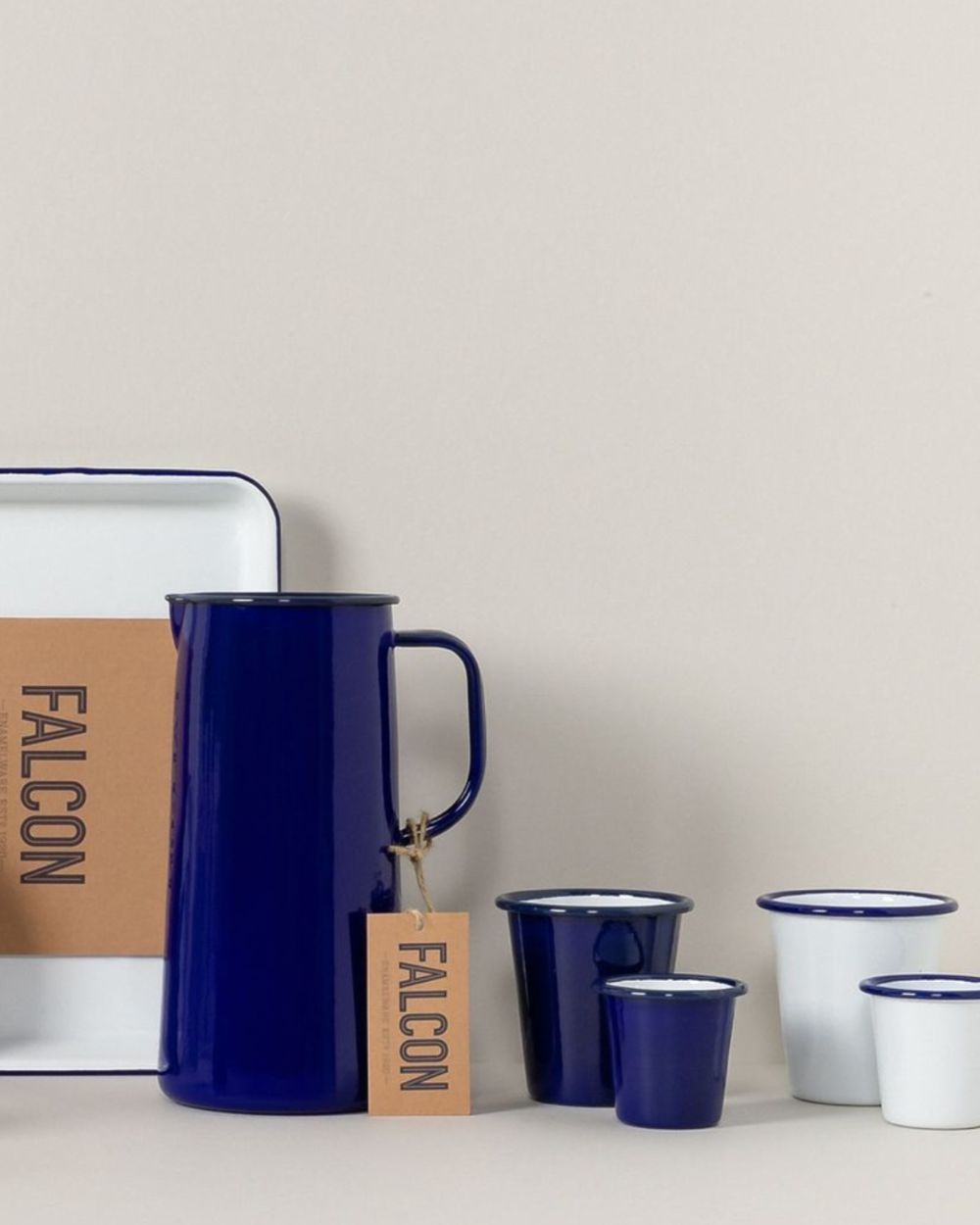Falcon Enamel Tumbler - Falcon Blue
