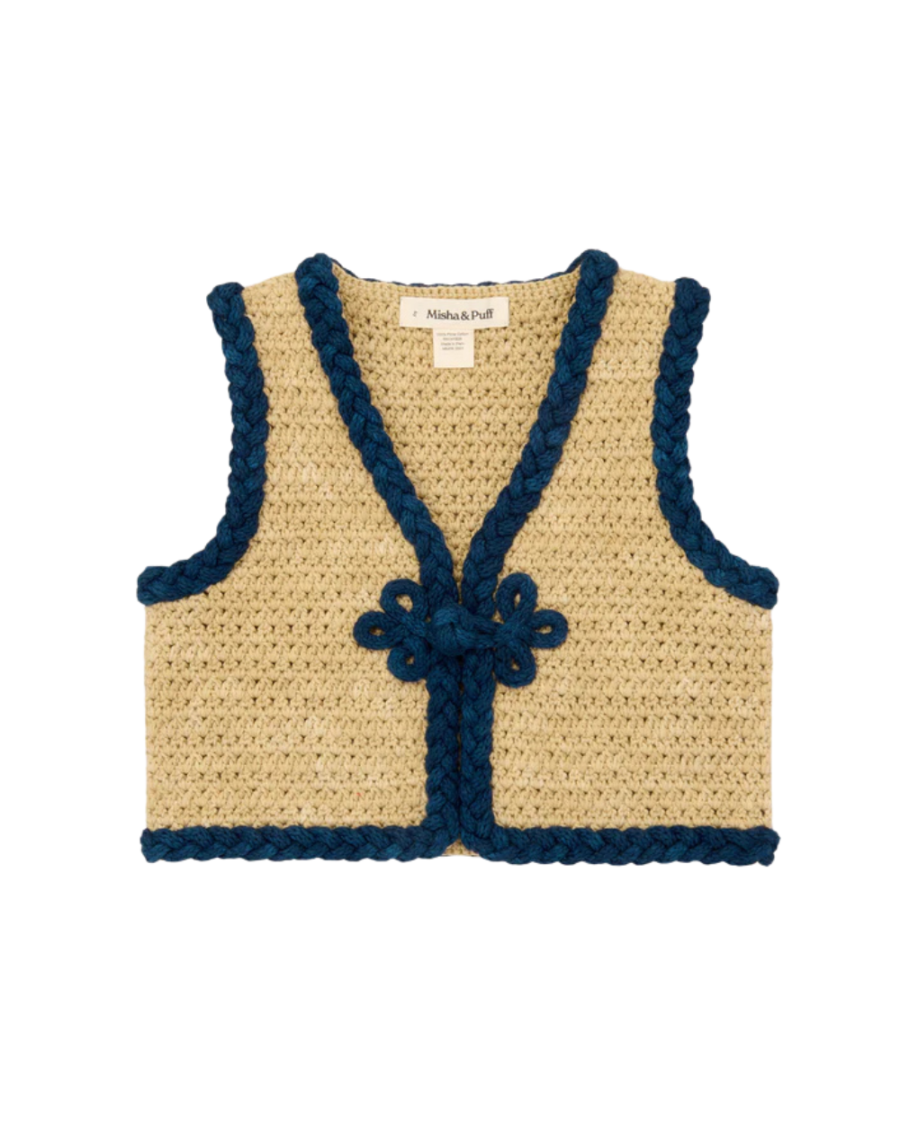 Braid Ashbury Vest - Alabaster