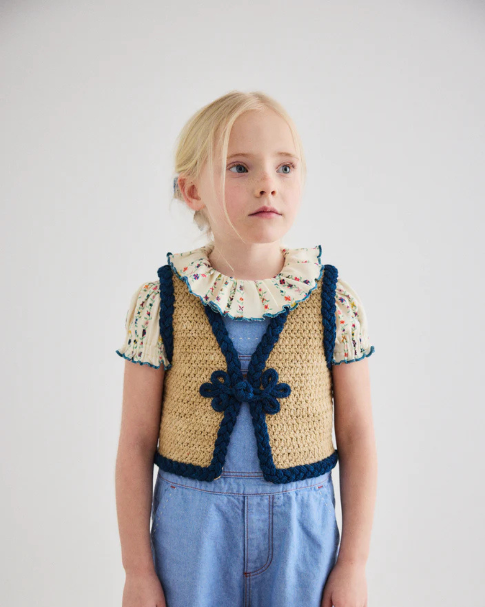 Braid Ashbury Vest - Alabaster