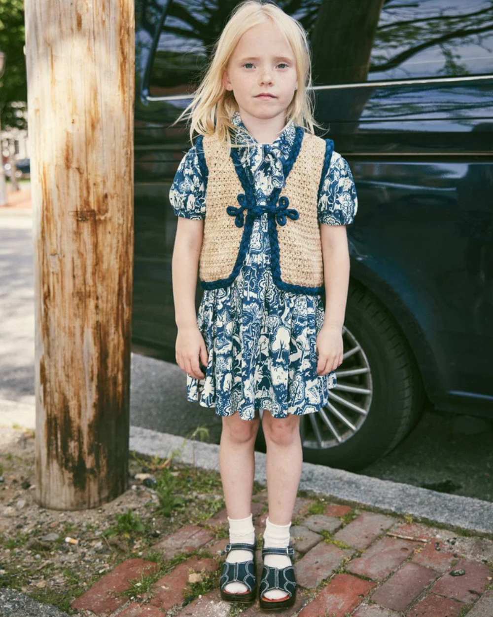 Braid Ashbury Vest - Alabaster