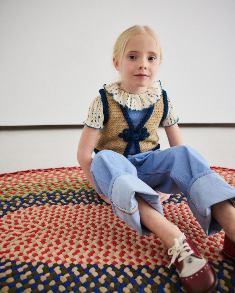 Braid Ashbury Vest - Alabaster