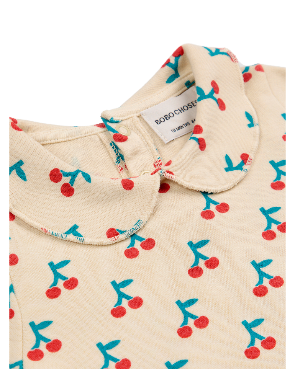 Baby Cherry All Over Collar T-shirt