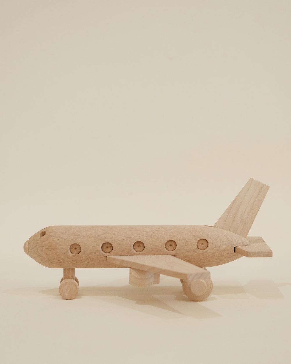 Wooden Toy Passenger Plane - Sully