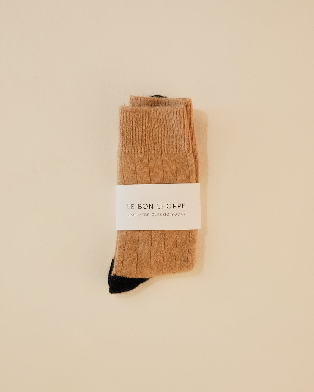 Classic Cashmere Socks - Camel