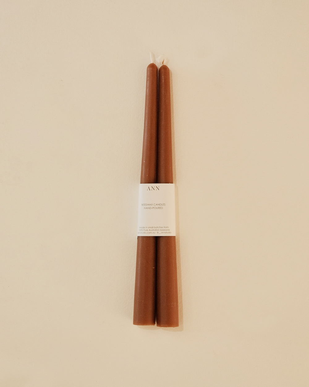 Dinner Taper Set - Caramel