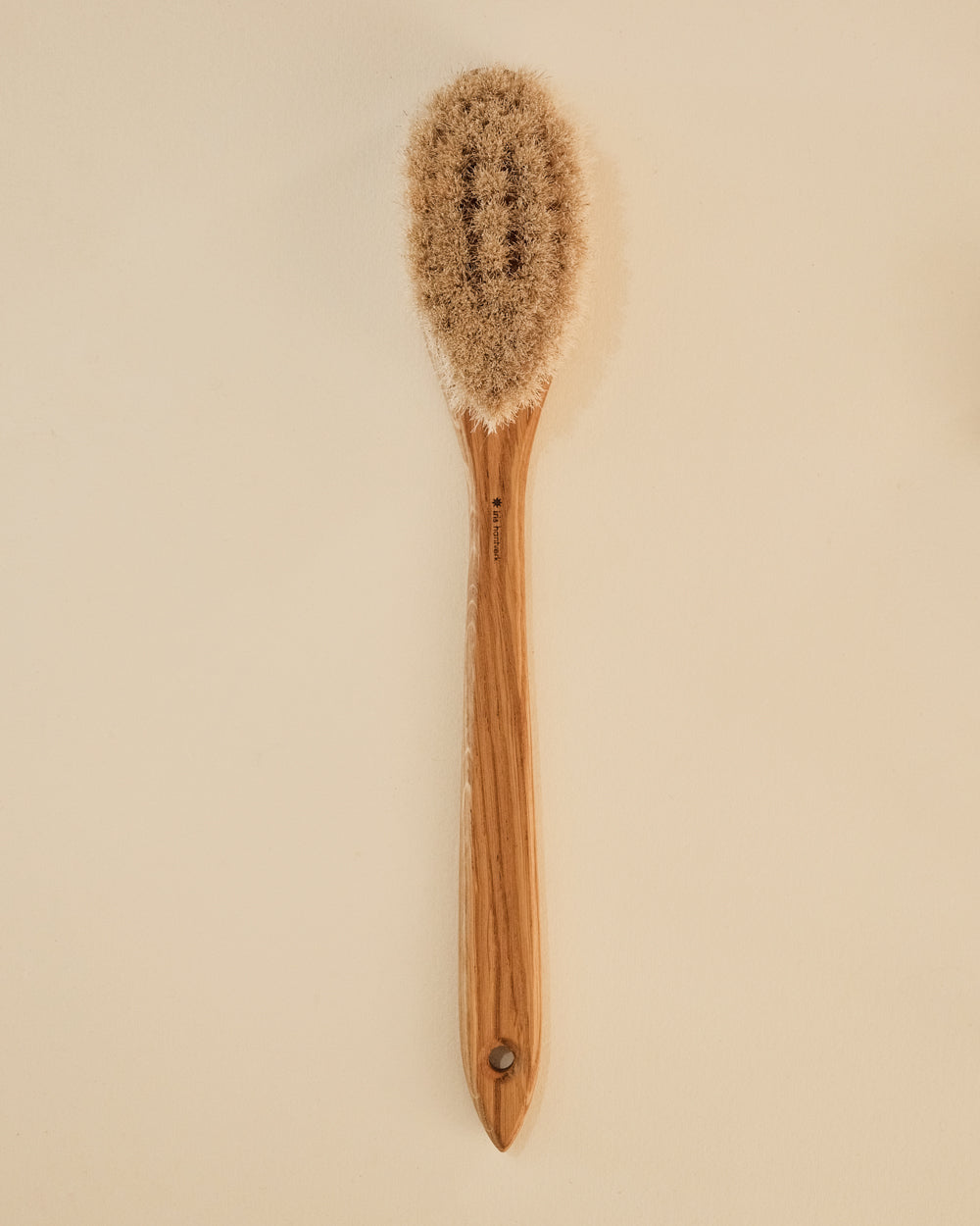 Bath brush with handle
