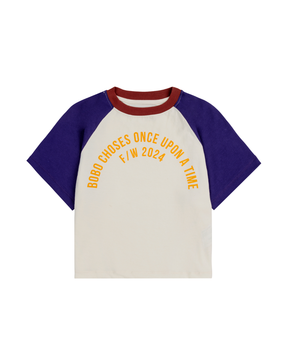 Circle Raglan Sleeves T-shirt