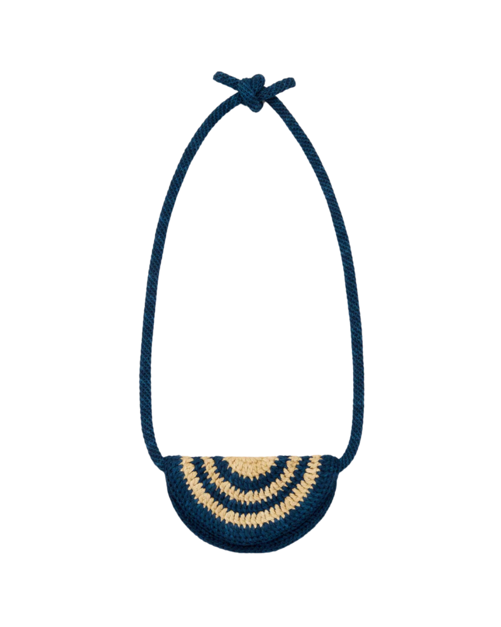 Crochet Half Moon Belt Bag - Celestial