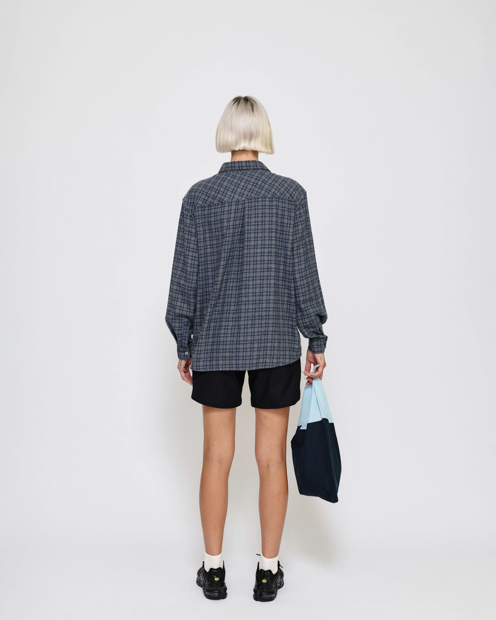 Flannel Workshirt - Blue Fog