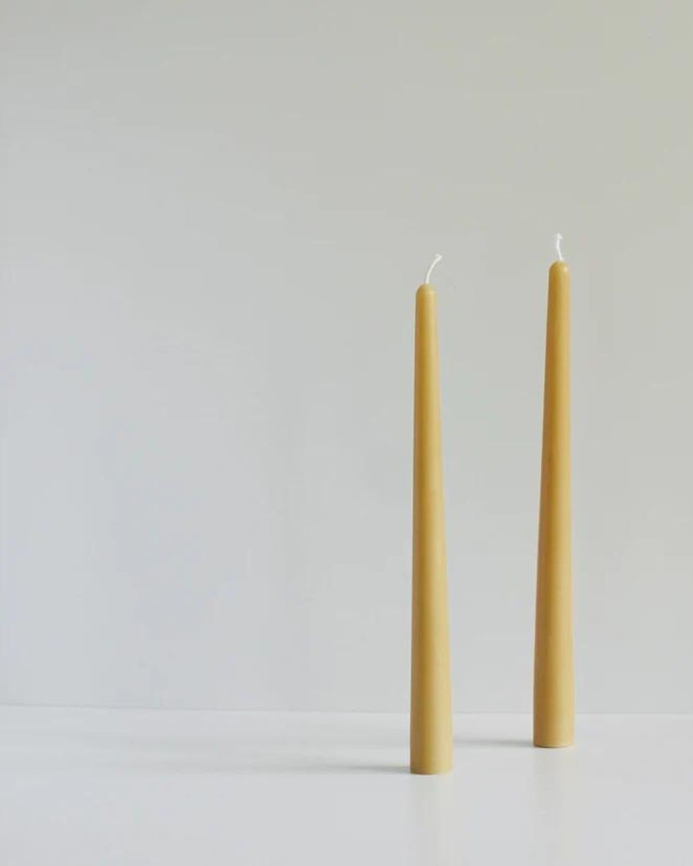 Dinner Taper Set - Natural