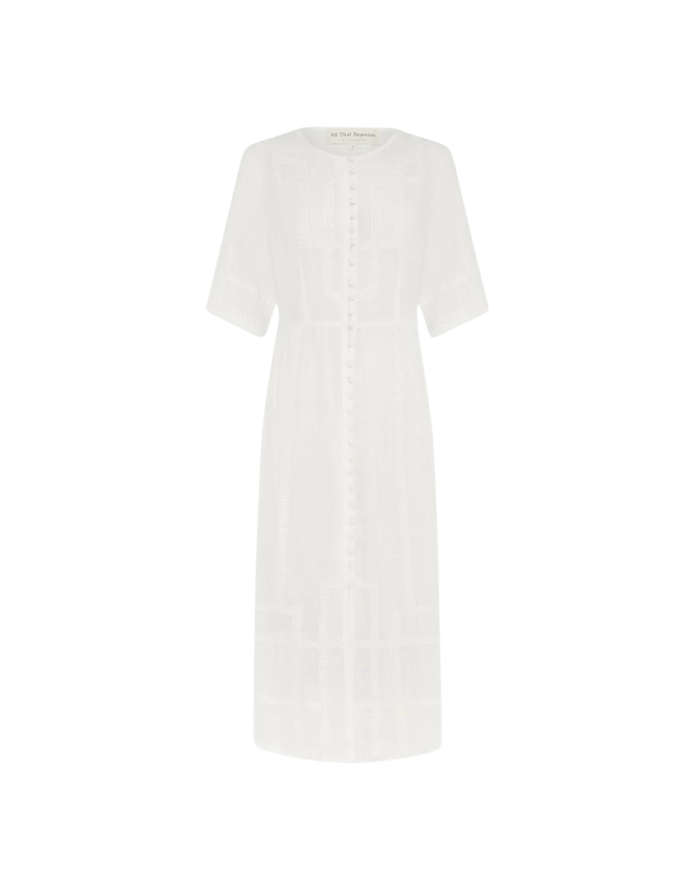 Quinn Dress - White