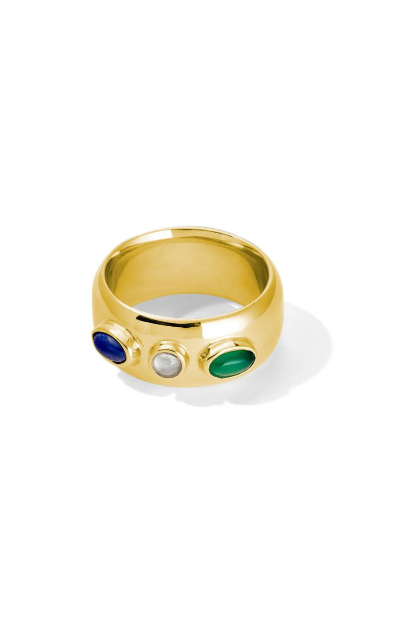 Balance Ring- 18k Gold Vermeil