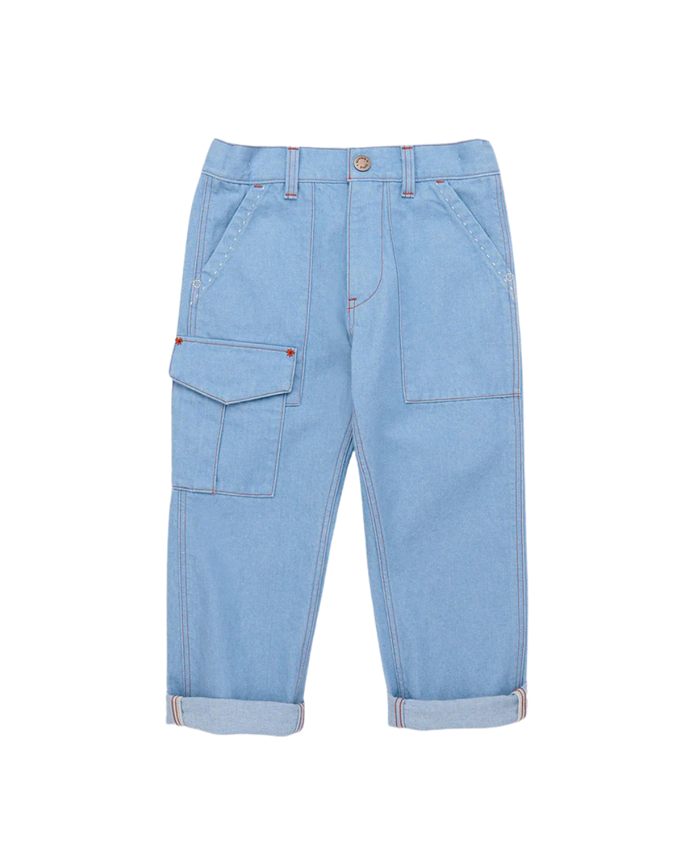 Utility Jeans - Baby Blue