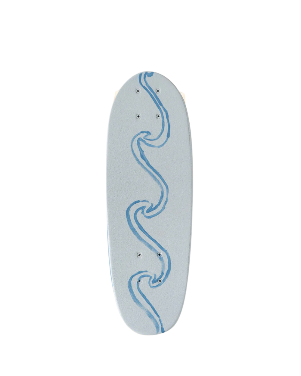 Waves Light Blue - Bobby Small Cruiser Skateboard