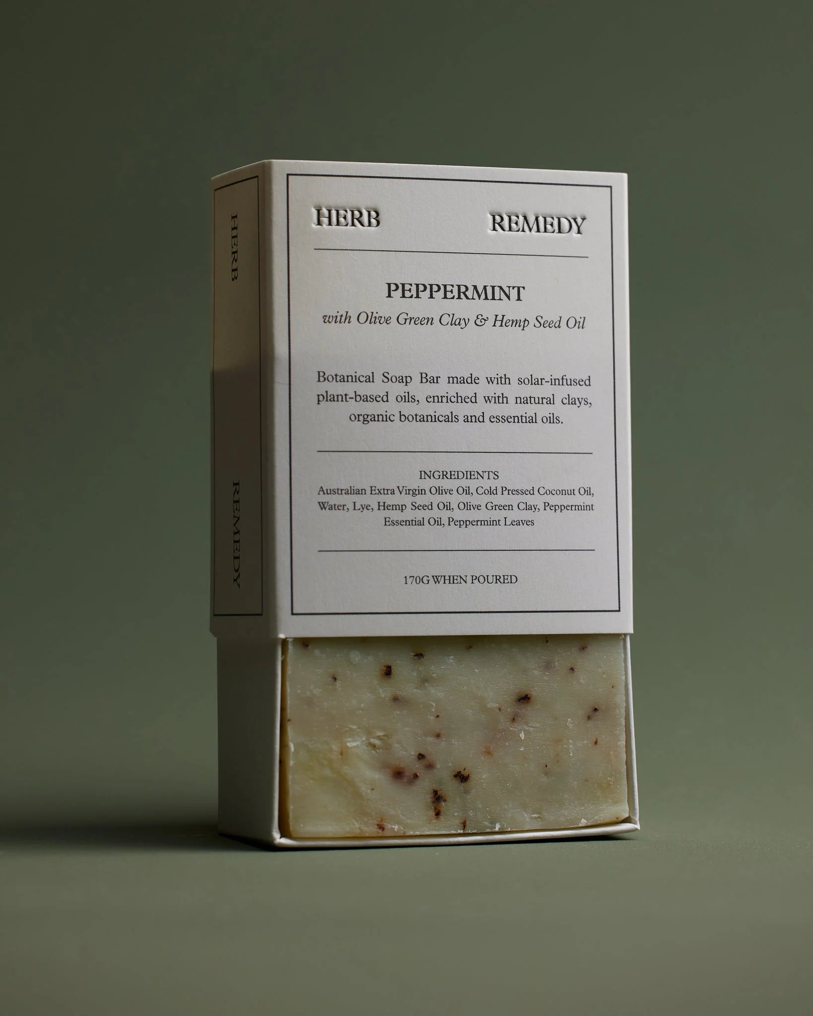 Botanical Bar - Peppermint & Hemp Seed Oil