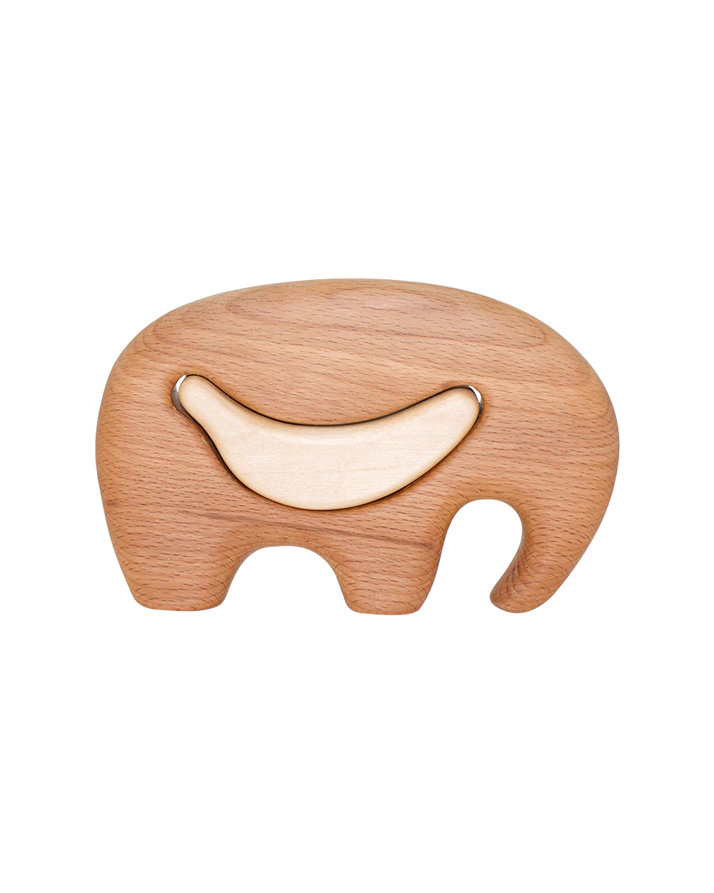 Wooden Elephant Puzzle - Elmer