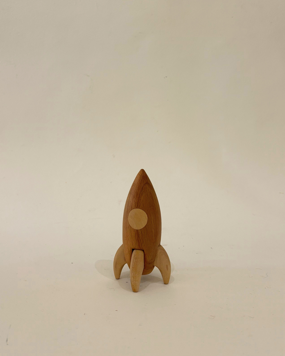 Wooden Rocket - Rusty