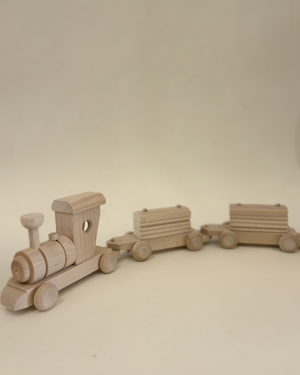 Wooden Toy Cargo Train Set - Thomas