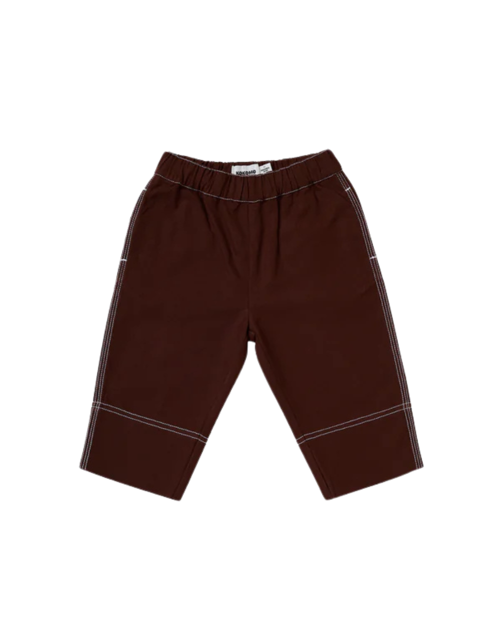 Connie Canvas Pant - Chocolate