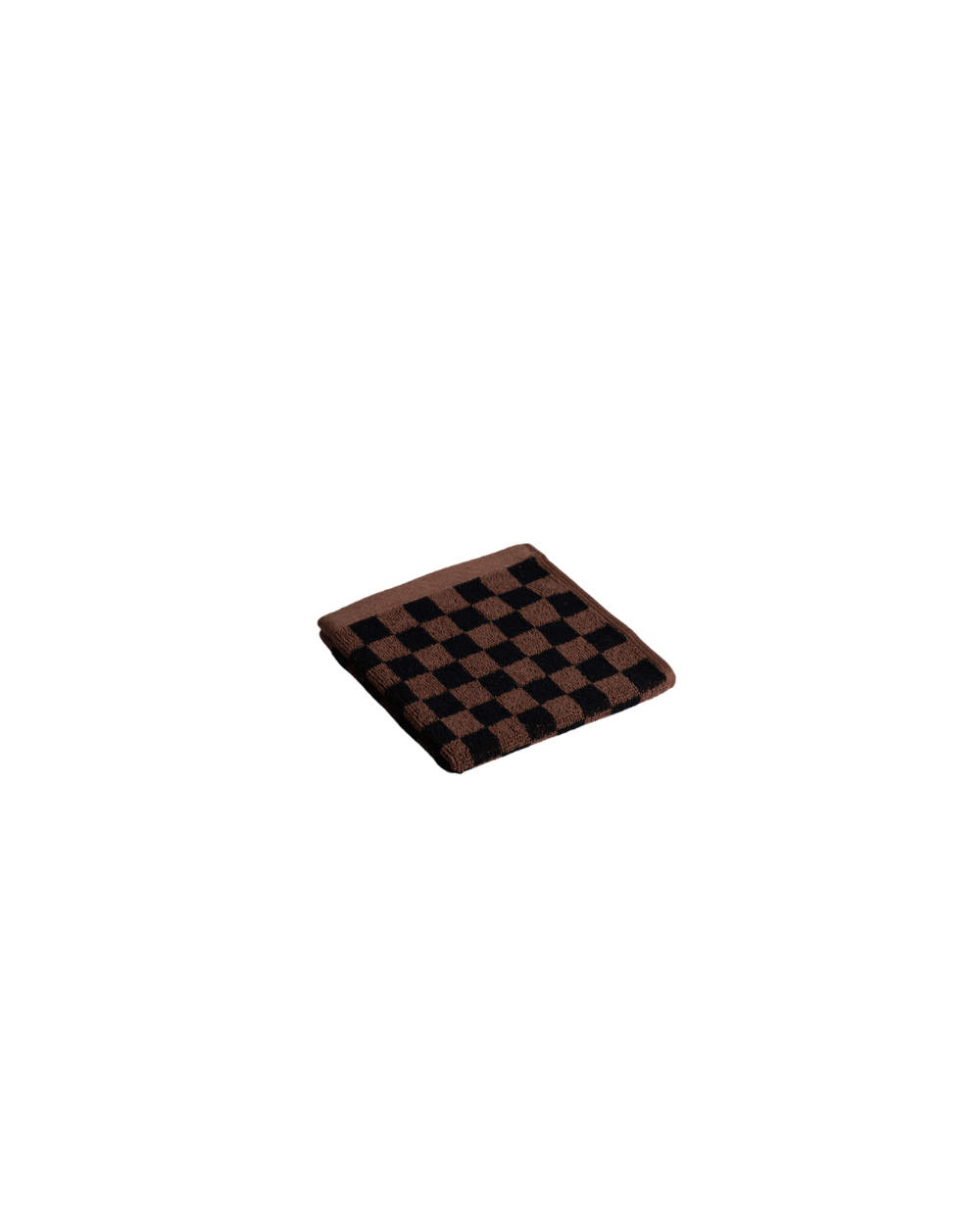 Quill Face Cloth - Tabac & Noir