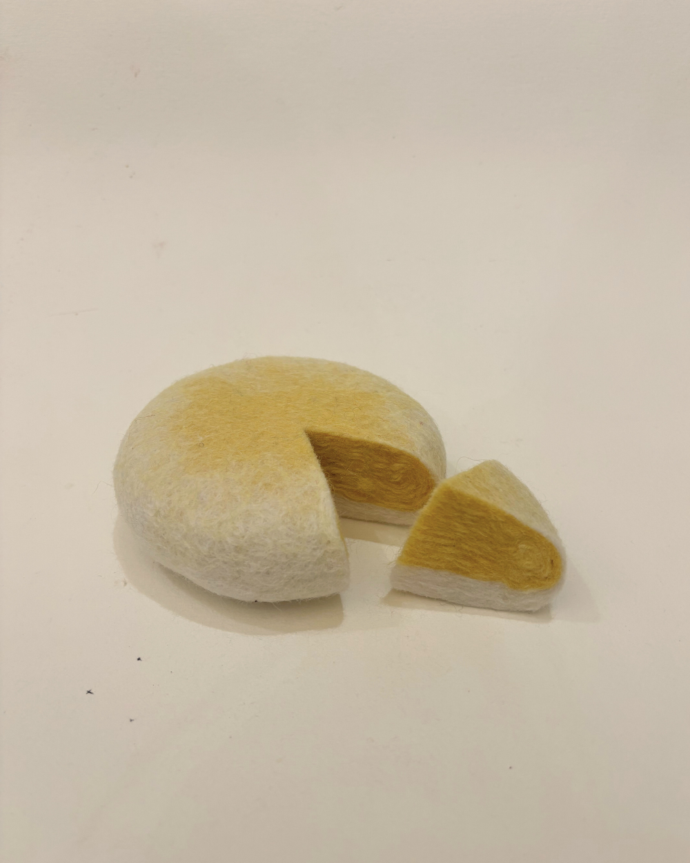 Felt Brie Cheese - 2pc