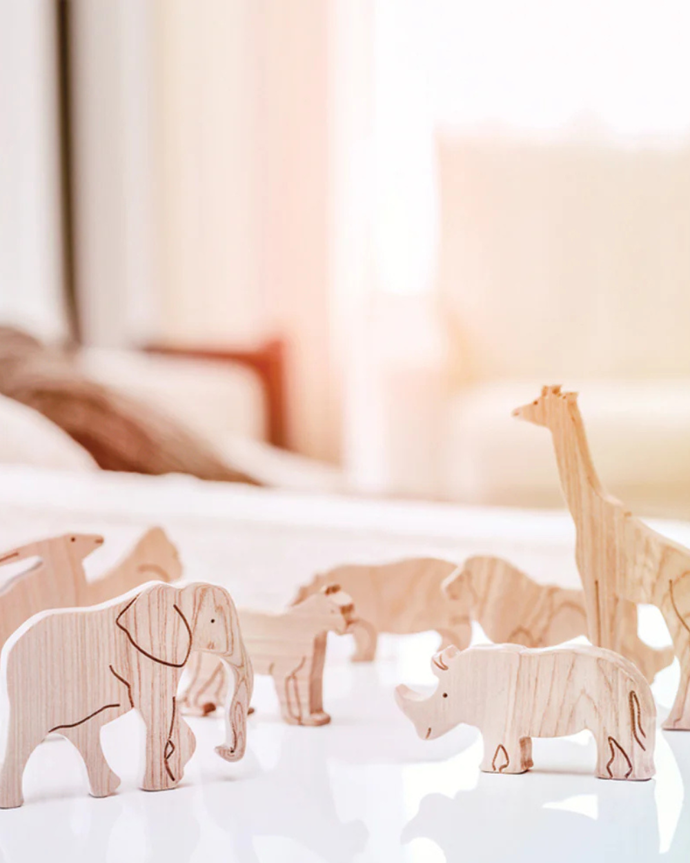 Wooden Sorting Puzzle - Animals Of Africa