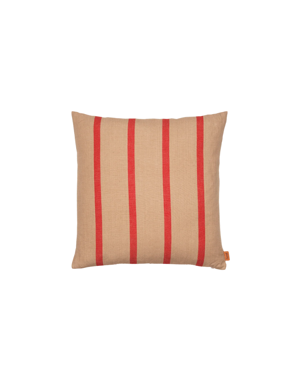 Grand Cushion - Camel/Red
