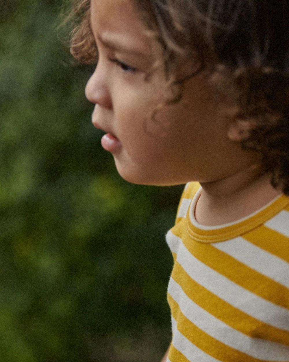 River Tee - Golden Sea Stripe