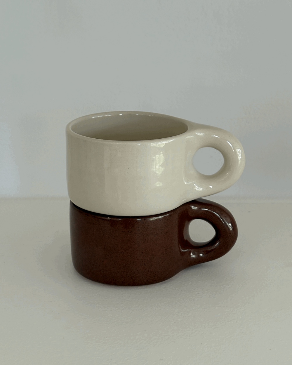 Mini Chubby Mug - Cream