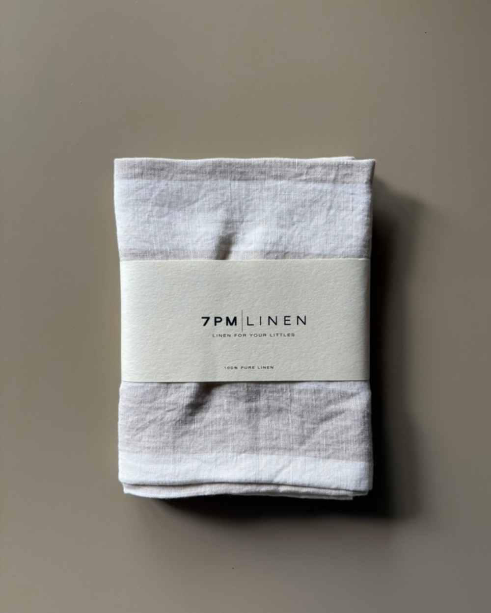 Pillowcase - Natural Wide Stripe