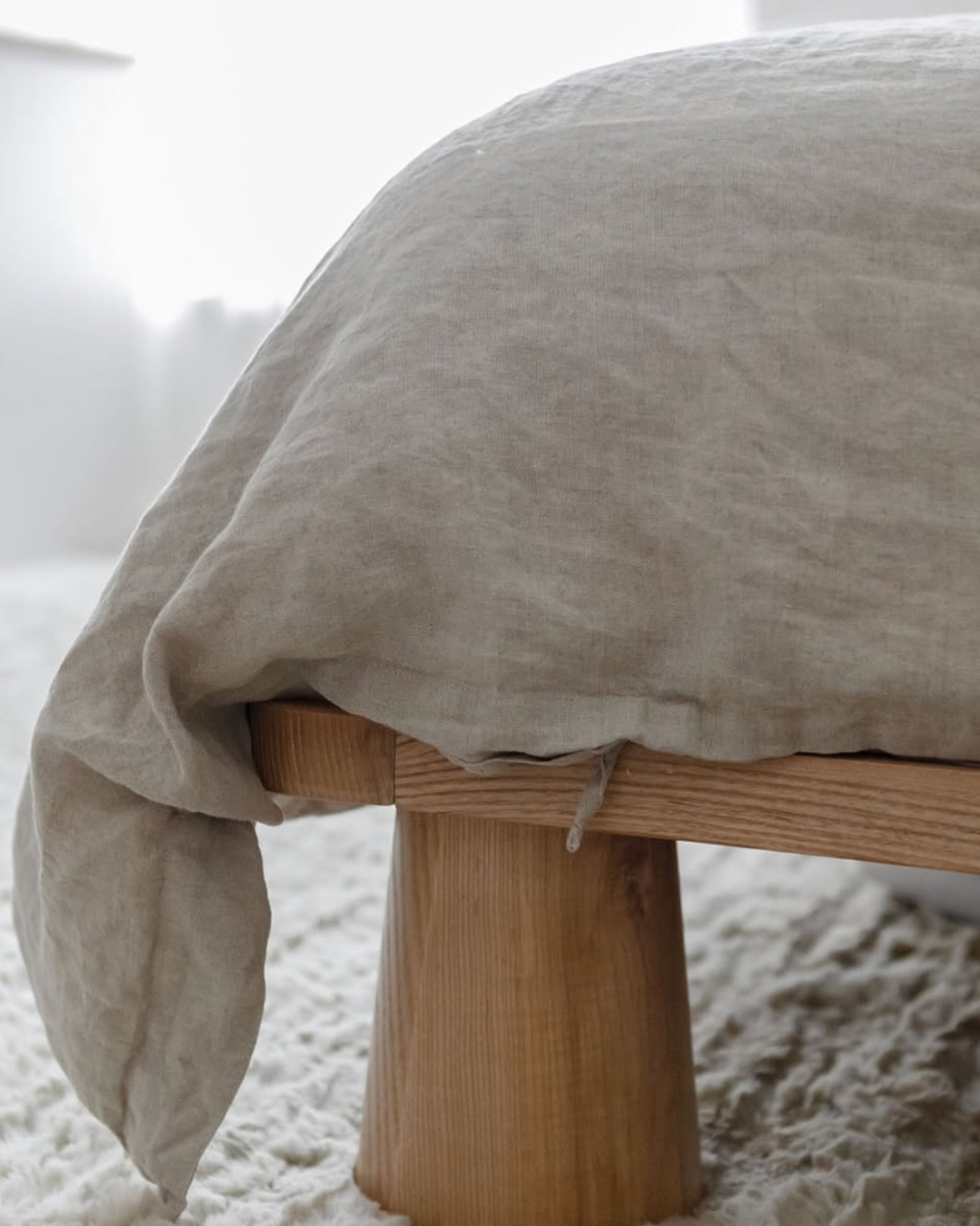 Double Duvet Set - Natural