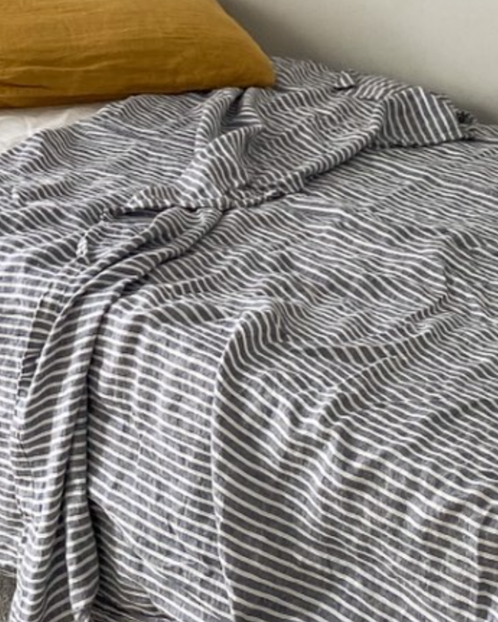 Flat Sheet Single/King Single - Seabreeze Stripe