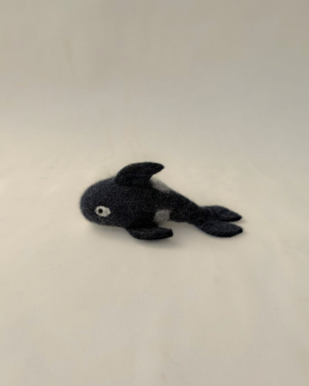 Felt Orca Killer Whale Toy