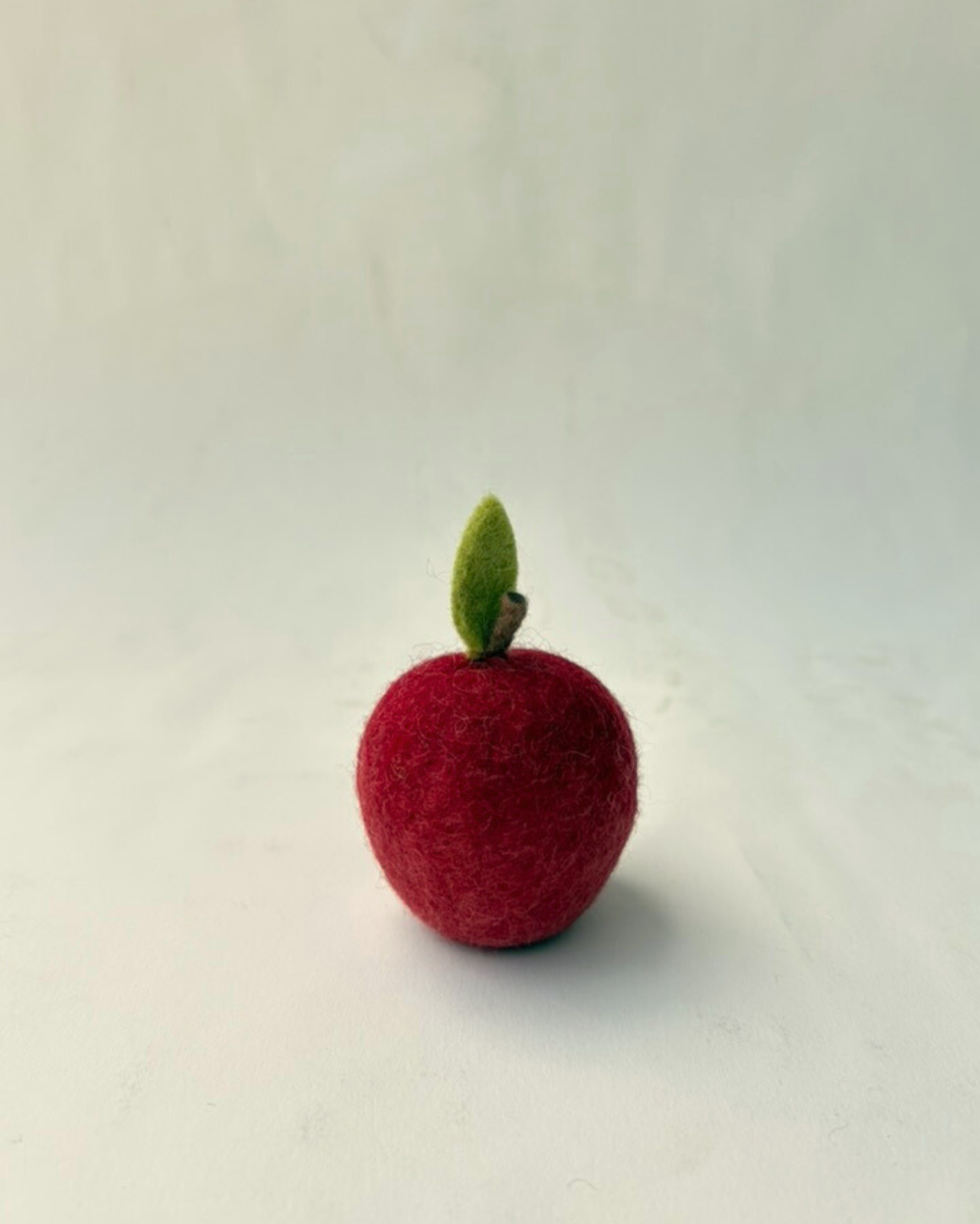 Felt Red Apple