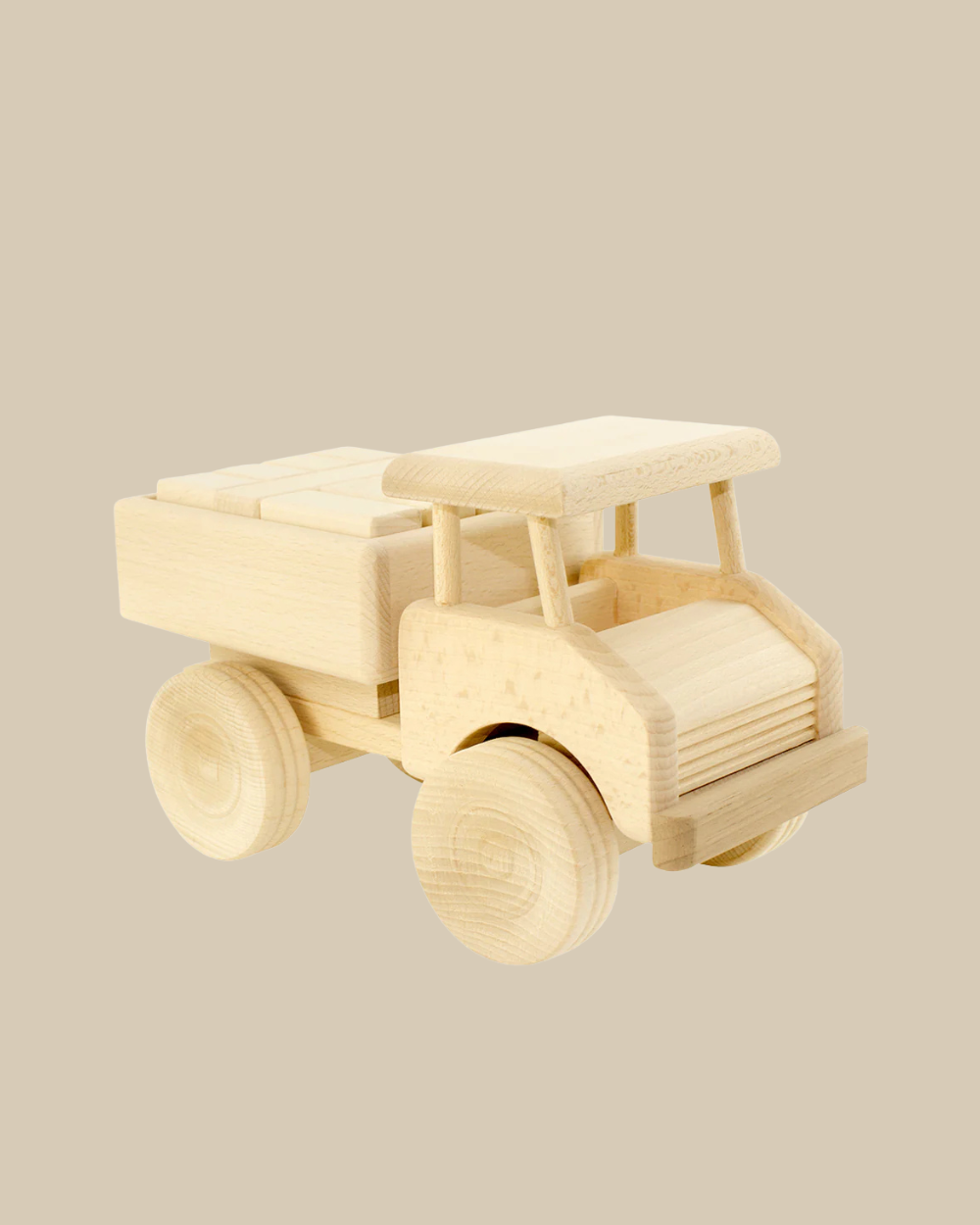 Wooden Truck With Blocks - Darby