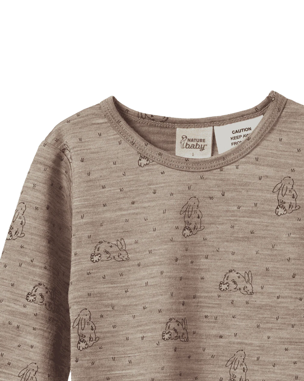 Longsleeve Merino Pyjamas - Bramble Burrow Print