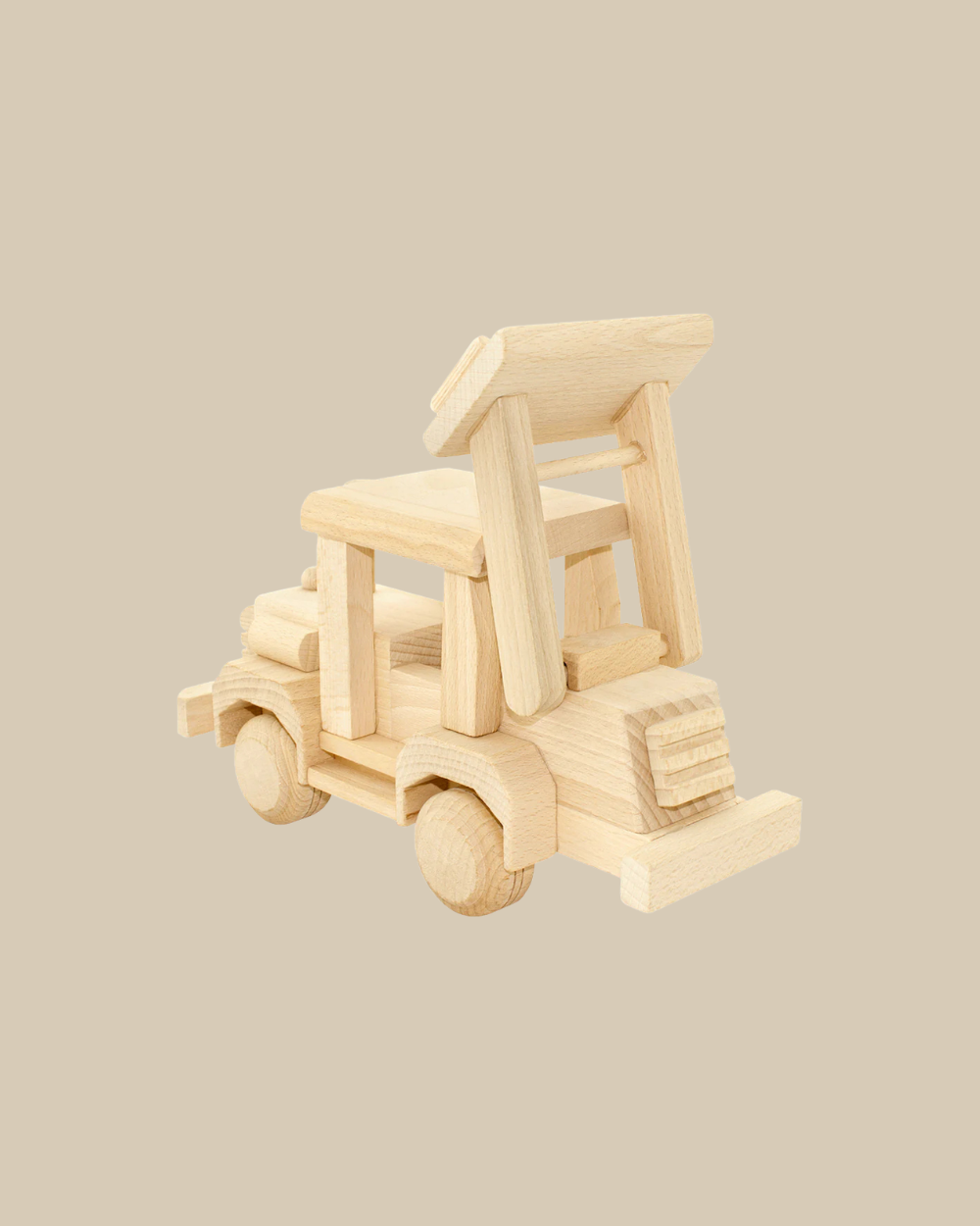 Large Wooden Bulldozer - Neron